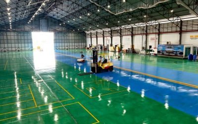 UV Cured Floor (สีพื้นยูวีเคียว) พื้นสวย เสร็จไว ภายใน 1 วัน