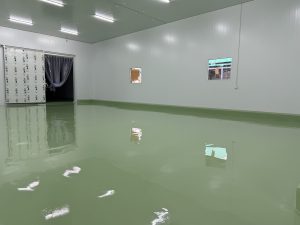 พื้น Pu ห้องเย็น ไร้การสะสมของแบคทีเรีย