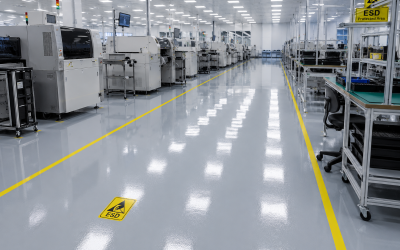 พื้นกันไฟฟ้าสถิต ESD Epoxy