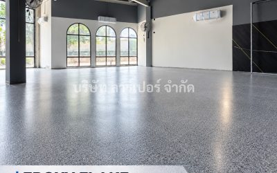 พื้น epoxy flake